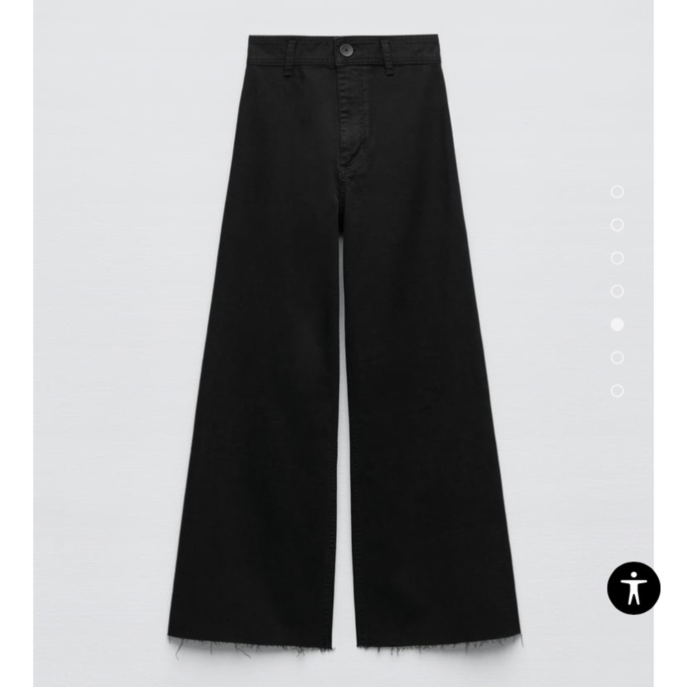 Zara Marine Straight Jeans - Black